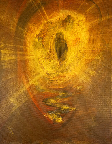 There She Is di Susanna Andreini, Pittura in vendita su Singulart