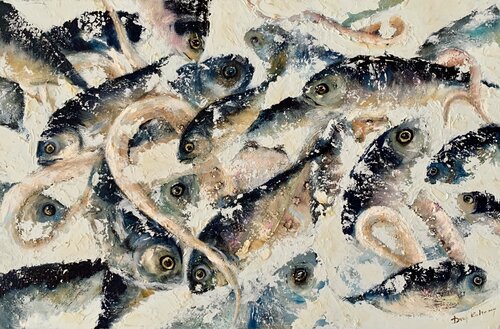 Acqua Dream di Dora Kalinova, Pittura in vendita su Singulart
