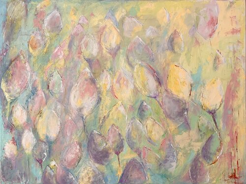 Petali di emozioni by Dora Kalinova, 油畫 for Sale on Singulart