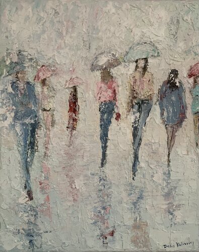 Rain Embrace von Dora Kalinova, Malerei kaufen auf Singulart