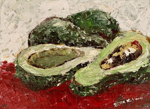 Avocados von Dora Kalinova, Malerei kaufen auf Singulart