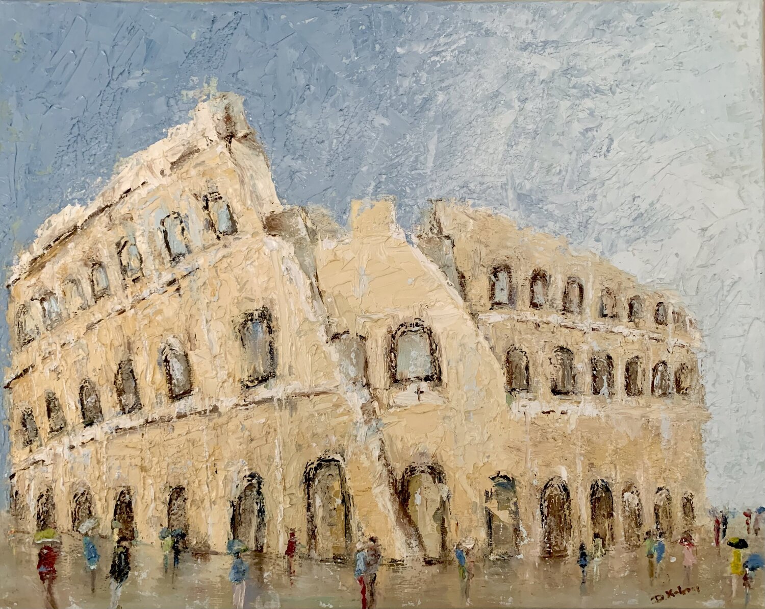 Il Colosseo sotto la pioggia Dora Kalinova