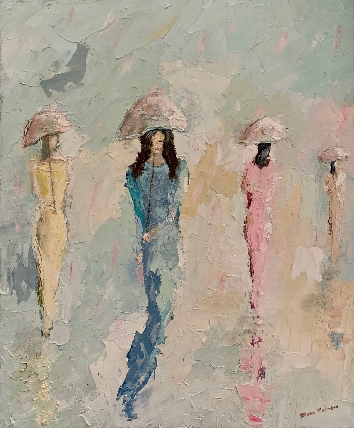 Grace in rain Dora Kalinova