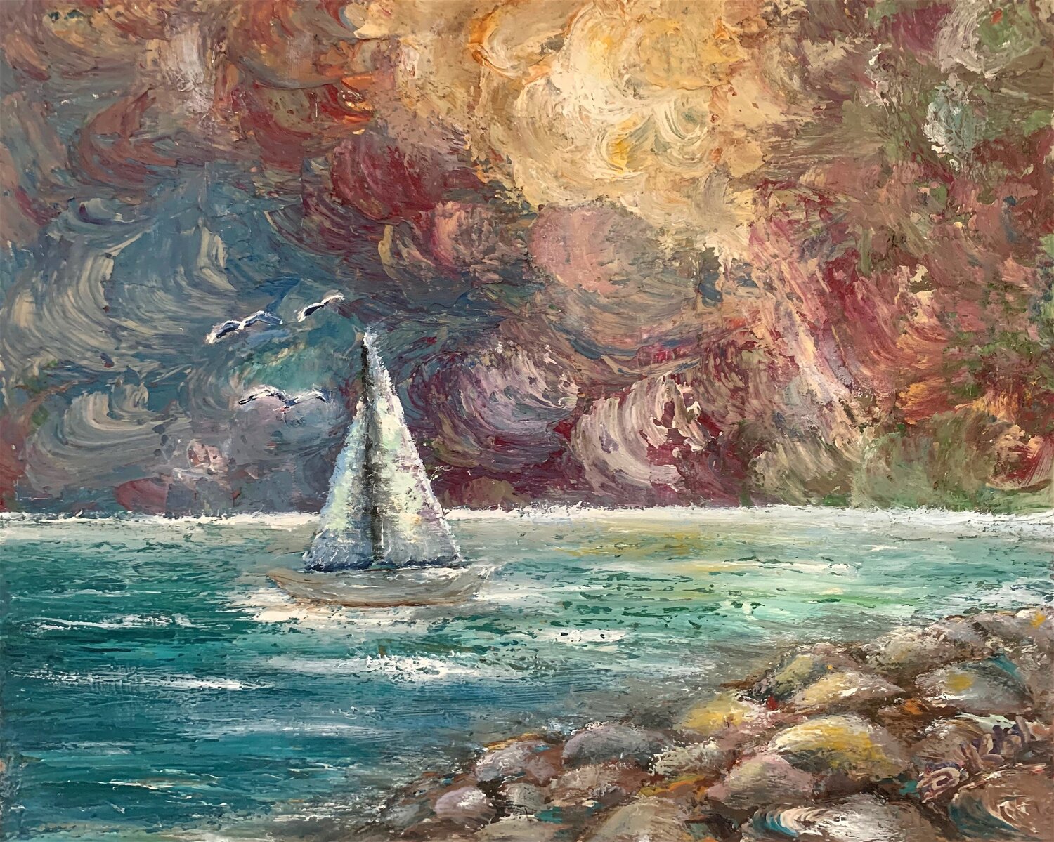 Silent waves Dora Kalinova