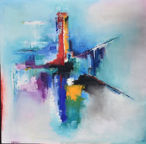 EL FARO van Carmen Bofarull Bruno, Schilderij te koop op Singulart