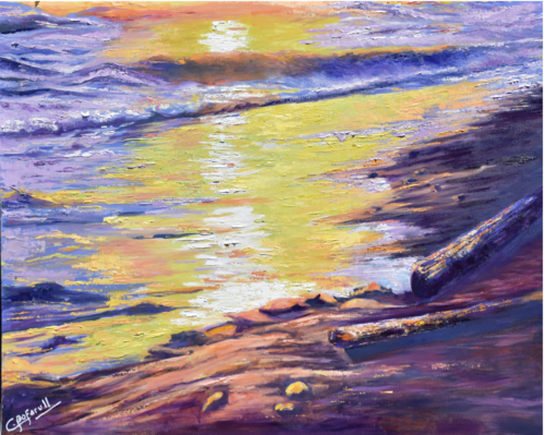 MARINA CON REFLEJO by Carmen Bofarull Bruno, Painting for Sale on Singulart