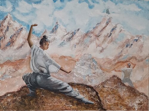Morning Energy van Elvira Wagner, Schilderij te koop op Singulart
