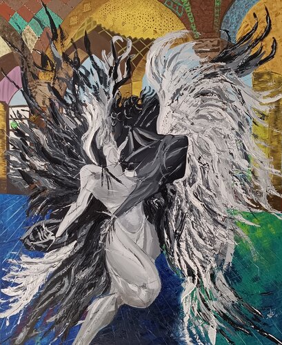Paralleluniversum van Elvira Wagner, Schilderij te koop op Singulart