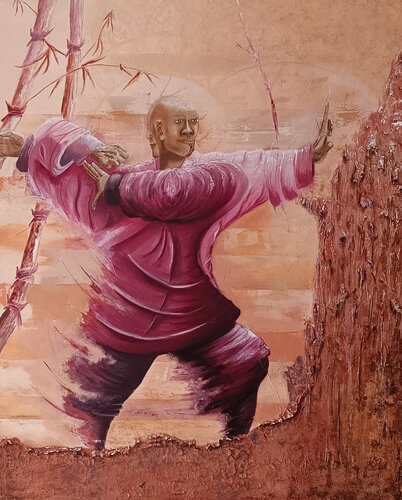 Qi Gong van Elvira Wagner, Schilderij te koop op Singulart