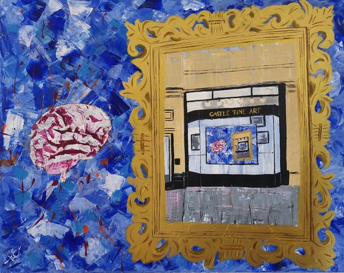 Infinite Reflection di Elvira Wagner, Pittura in vendita su Singulart