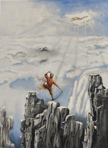 The  Call of the Light by Elvira Wagner, Painting for Sale on Singulart