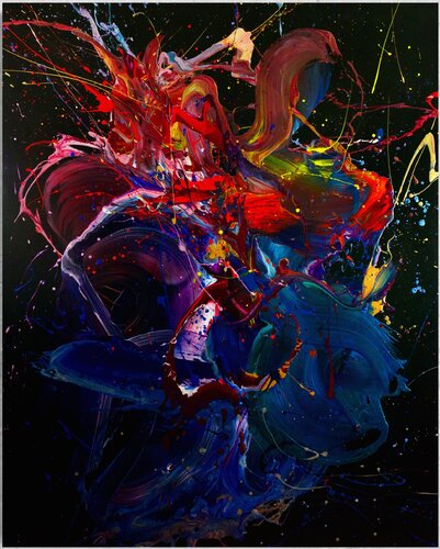 THE BLUEPRINT von Olya Hill, Malerei kaufen auf Singulart