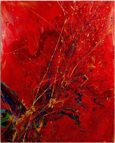 ANATOMY OF PULSE by Olya Hill, Painting for Sale on Singulart