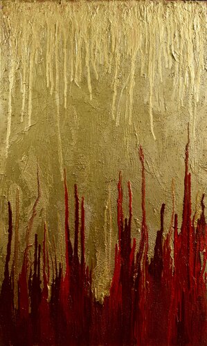 DRAGON BLOOD von Olya Hill, Malerei kaufen auf Singulart