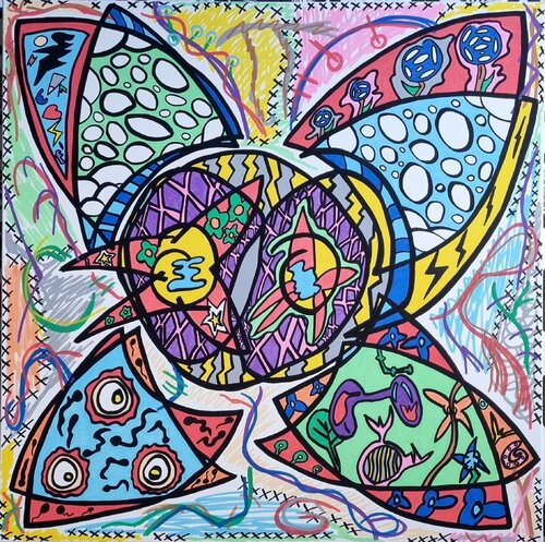 Flower di Mahrk Gotié, Pittura in vendita su Singulart