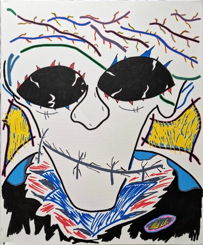 Frank di Mahrk Gotié, Pittura in vendita su Singulart