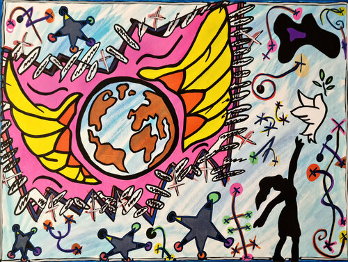 A Little Piece of Heaven di Mahrk Gotié, Pittura in vendita su Singulart