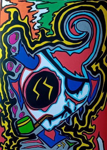 Pirate Style di Mahrk Gotié, Opera su carta in vendita su Singulart