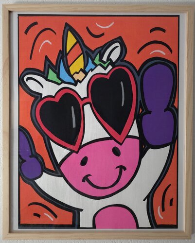 Wild Unicorn de Mahrk Gotié, Pintura a la venta en Singulart