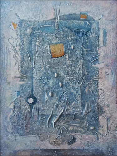 The secret by František Kučo, Painting for Sale on Singulart