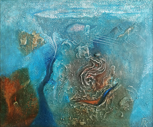 Country by František Kučo, Painting for Sale on Singulart
