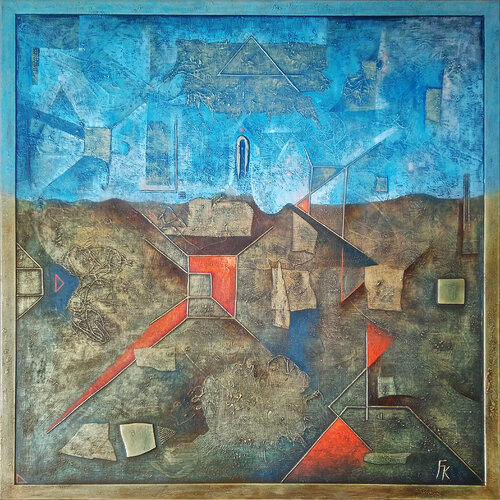 Landscape by František Kučo, Painting for Sale on Singulart