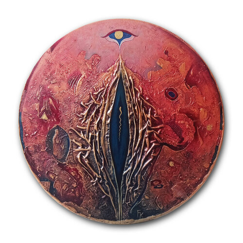 Isis Flower di František Kučo, Pittura in vendita su Singulart