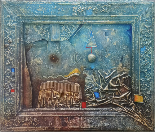 Beauty in the Madhouse for Two by František Kučo, Painting for Sale on Singulart