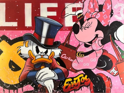 Enjoy The Life by Fabrizio Ceccarelli, Painting for Sale on Singulart