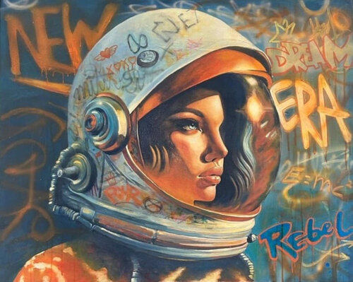 New Era by Fabrizio Ceccarelli, 油畫 for Sale on Singulart