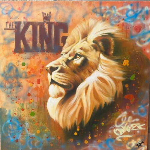 The King von Fabrizio Ceccarelli, Malerei kaufen auf Singulart