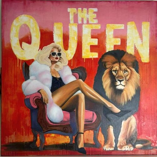 The Queen van Fabrizio Ceccarelli, Schilderij te koop op Singulart