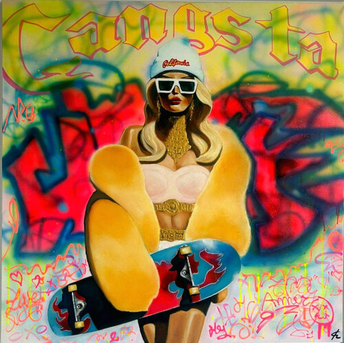 California Gangsta von Fabrizio Ceccarelli, Malerei kaufen auf Singulart