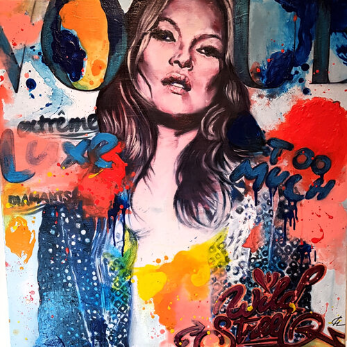 Luxe Too much van Fabrizio Ceccarelli, Schilderij te koop op Singulart