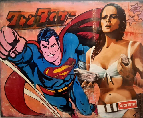 Super Supreme de Fabrizio Ceccarelli, Pintura a la venta en Singulart