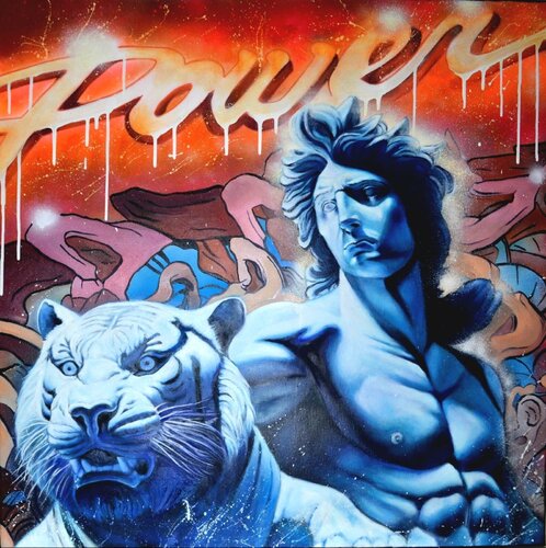POWER di Fabrizio Ceccarelli, Pittura in vendita su Singulart