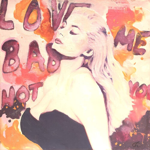 LOVE ME BABE van Fabrizio Ceccarelli, Schilderij te koop op Singulart