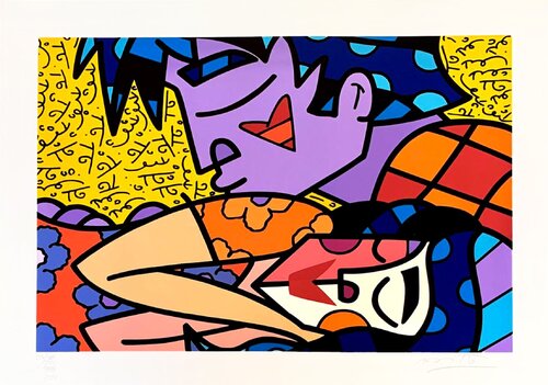 Sleep Well van Romero Britto, Afdruk te koop op Singulart