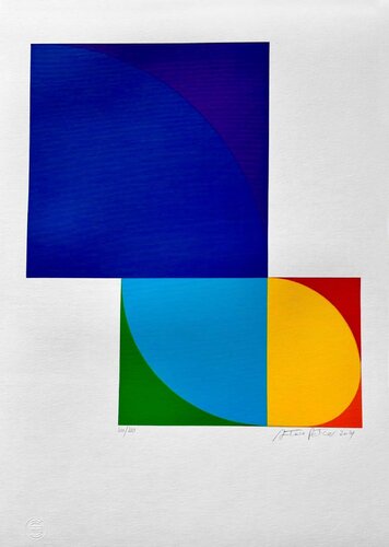 Golden Circle X by Antonio Peticov, Print for Sale on Singulart