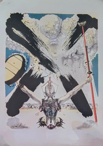 Don Quixote (A): The Atomic Era by Salvador Dalí, Print for Sale on Singulart