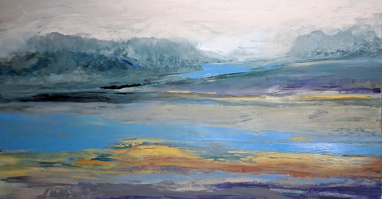 Landscape Adalgiza Vaz Origineel schilderij te koop