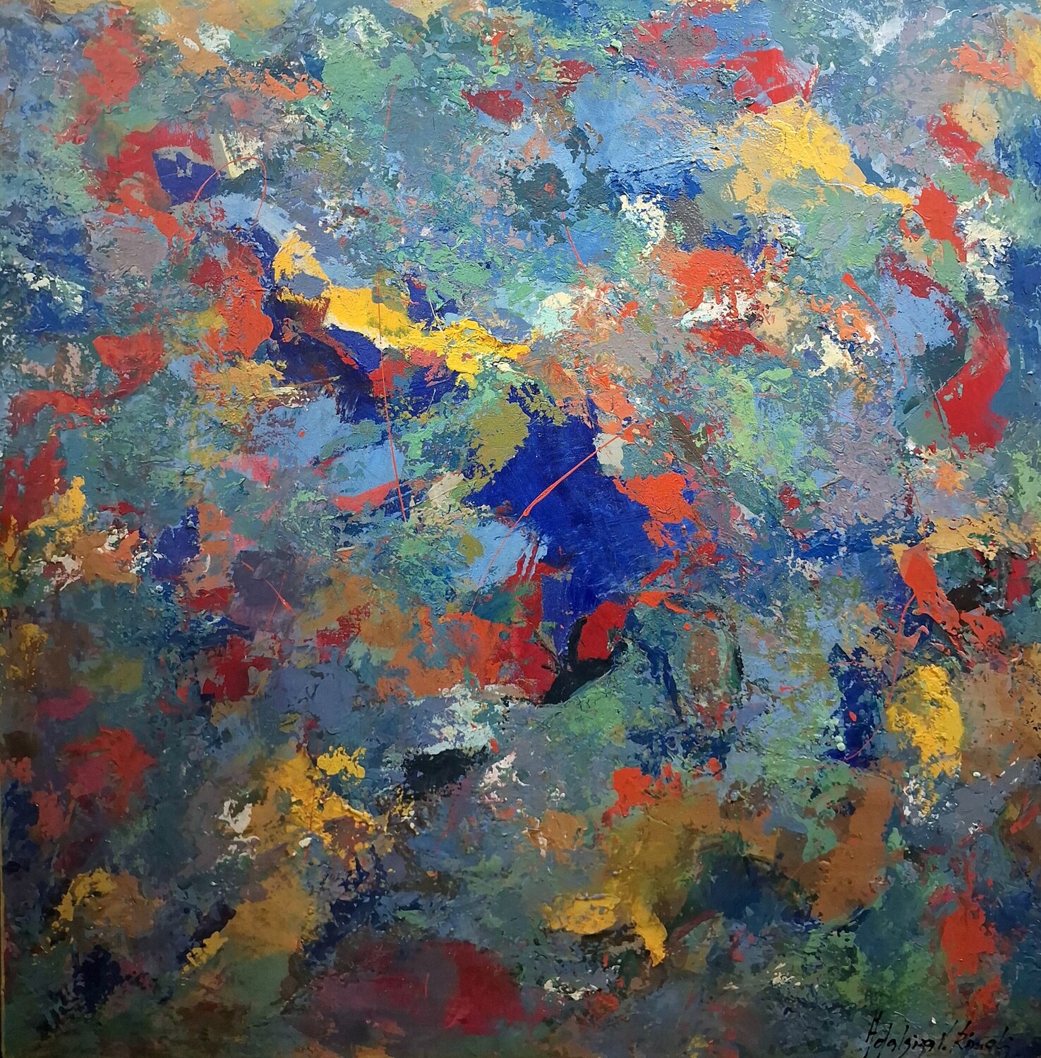 Internal Perceptions Adalgiza Vaz Origineel schilderij te koop