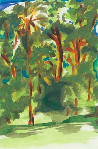 Der Eingang di Julia Hofstetter, Opera su carta in vendita su Singulart