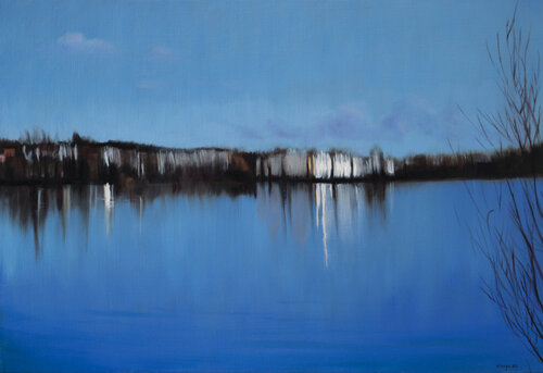 Reflets par Rémy Sirope, Peinture en vente sur Singulart