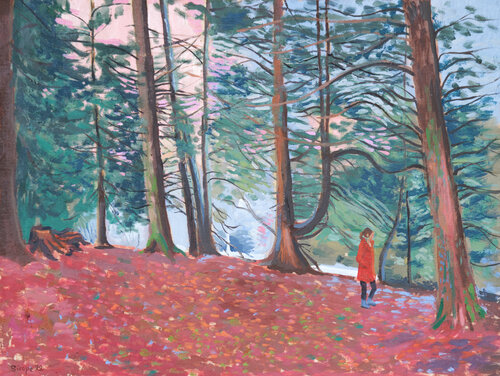 Promenade en foret van Rémy Sirope, Schilderij te koop op Singulart