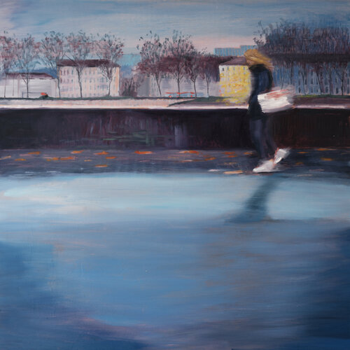 Promenade d'automne par Rémy Sirope, Peinture en vente sur Singulart