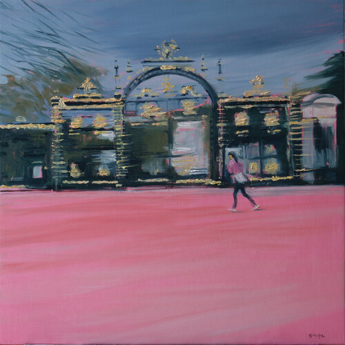 Parc de la Tête d'Or - Lyon by Rémy Sirope, 회화 for Sale on Singulart