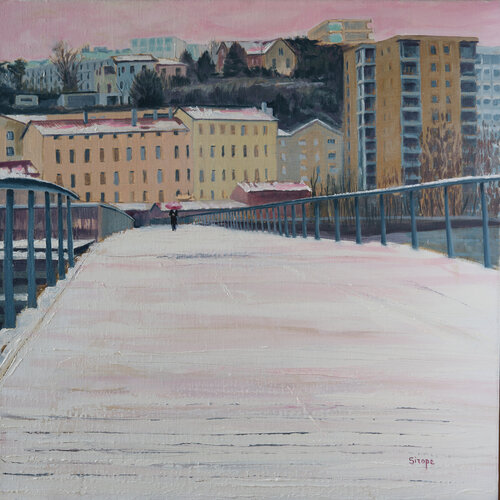 La passante par Rémy Sirope, Peinture en vente sur Singulart