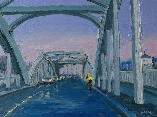 Jour de pluie von Rémy Sirope, Malerei kaufen auf Singulart