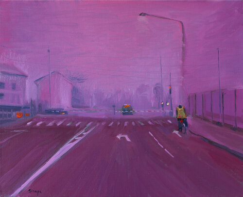 Brume matinale by Rémy Sirope, 회화 for Sale on Singulart